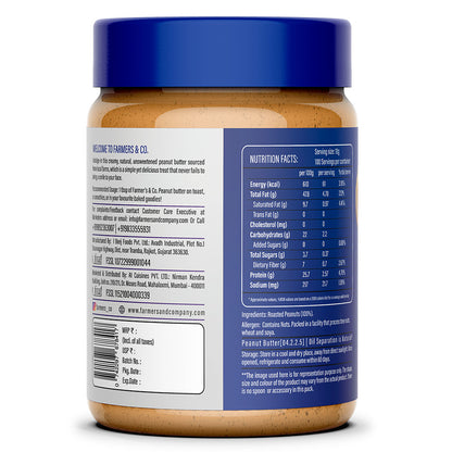 Creamy Peanut Butter | 1kg | 25gm Protein